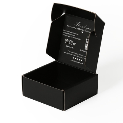 주문 맞춤 배송 메일 상자 블랙 내부 및 외부 립스틱 종이 상자 포장 online manufacture