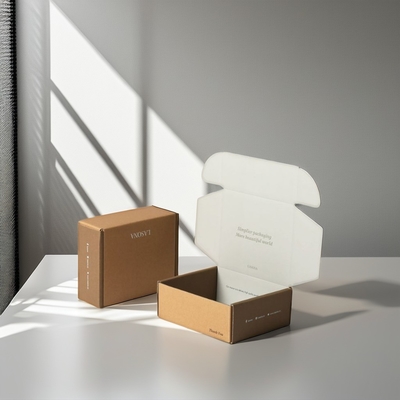 주문 크래프트 밸브 메일 상자 의류 선물 포장 및 배송을위한 사용자 지정 로고 online manufacture
