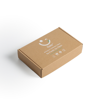 주문 지속가능한 재료로 만든 코끼리판 상자, 카드본, 크래프트 밸브레이드 메일 상자 online manufacture