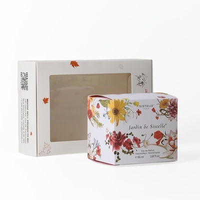 주문 산업용 화장품 플라스틱 라인러 타입 향수 병 창문 상자 포장 online manufacture