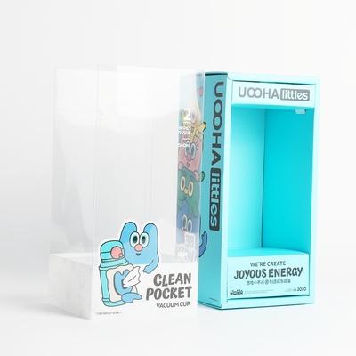 주문 맞춤형 CMYK 인쇄 코끼리 판 장난감 투명한 뚜?? 과 포장 상자 online manufacture