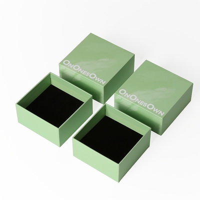 주문 사용자 지정 로고 딱딱한 종이 고리 보석 선물 상자 뚜?? 과 기본 폼 삽입 online manufacture
