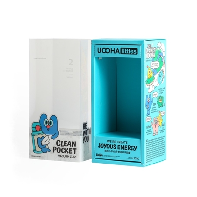 주문 창문 OEM 브랜드와 함께 재활용 가능한 사각형 고리 상자 스타일 선물 상자 online manufacture