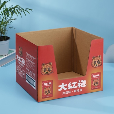 주문 불규칙 인 코러거드 턱 엔드 박스 차 액세서리에 대한 사용자 지정 단일 측면 인쇄 online manufacture