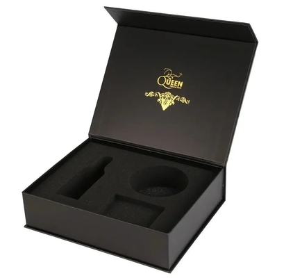 주문 맞춤형 색상 회색 보드 마그네틱 폐쇄 선물 상자 포장 음료용 자립 online manufacture